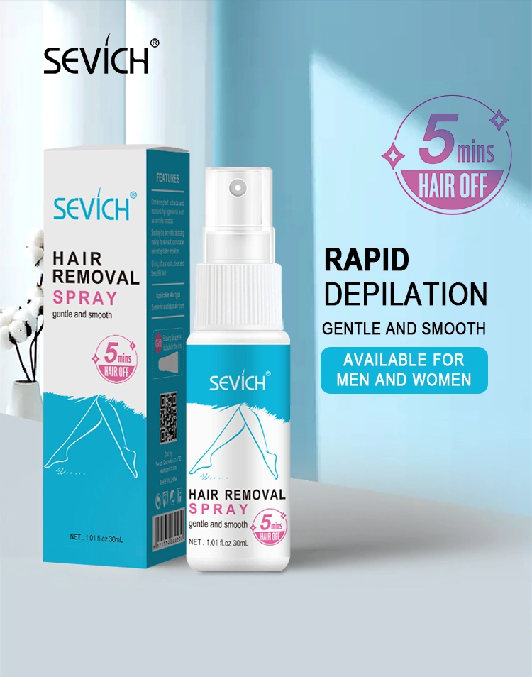 Sevich New Product Body Hair Removal Spray for Men