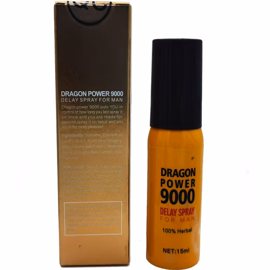 Spray popular mais vendido de óleo sexual Dragon Power 9000 para homens para cuidados com o corpo